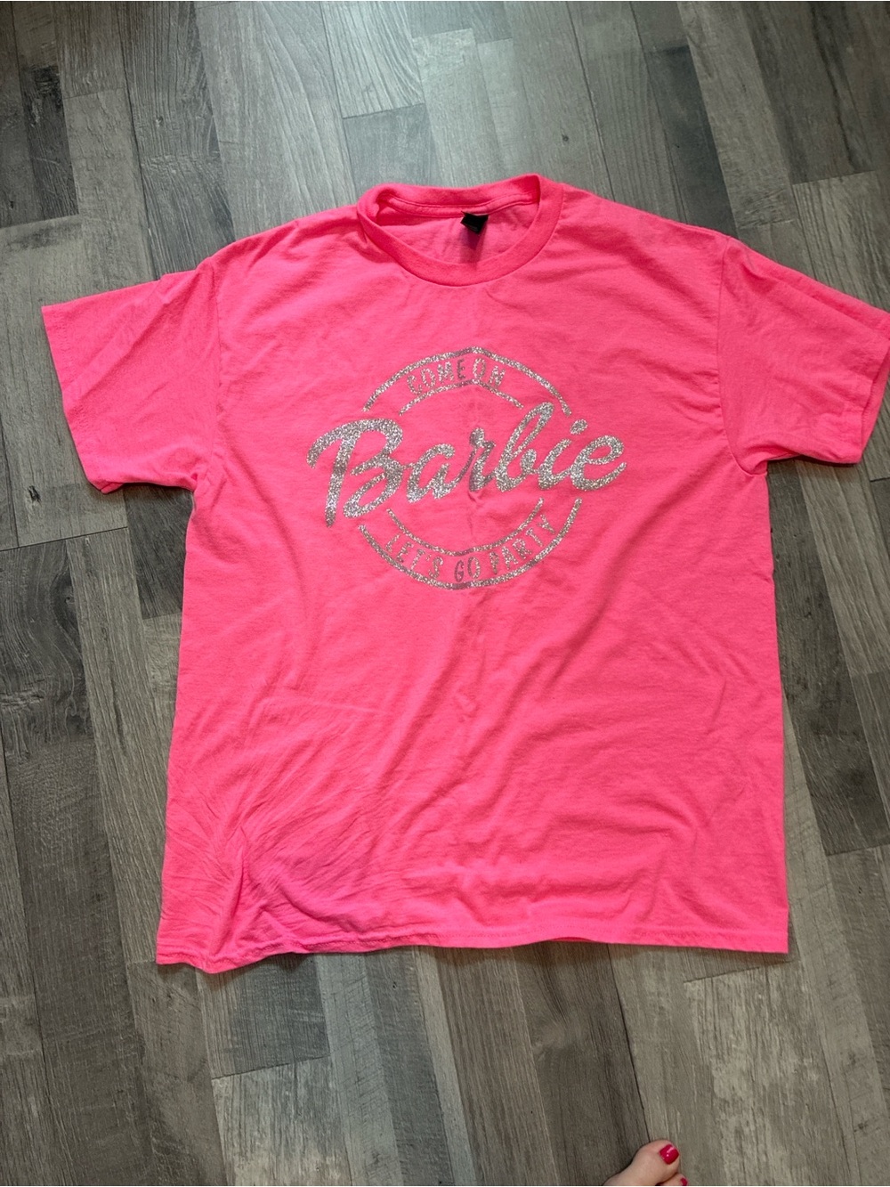 Woman’s Hot Pink Graphic Tee